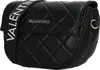 A black quilted handbag with a white strap featuring the brand name. Anteprima dell’immagine prodotto