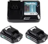 Kit alimentatore Makita 12 V con 2 batterie BL1021B da 2,0 Anteprima dell’immagine prodotto 4