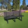 Panca da giardino in plastica a 3 posti 145 x 74 cm - Anteprima dell’immagine prodotto 5