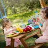 ML-Design Kindersitzgarnitur für Draußen, Braun, Sitzgruppe Produktbild-Vorschau 9
