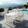 tectake® Gartenstühle Alcudia, wetterfest, stapelbar Produktbild-Vorschau 7