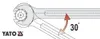 YATO YT-0362 Kombinationsschlüssel 8-24mm 12 Stück. Produktbild-Vorschau 7