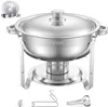 VEVOR Hot Pot Buffet-Speisenwärmer, runder Produktbild-Vorschau 1