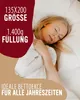 EVAN BROWNS® Feder Bettdecke - Ganzjahresdecke - Produktbild-Vorschau 5