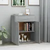 The Living Store Sideboard Grau Sonoma 60x30x75 cm Produktbild-Vorschau 3