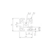 Aluprofil 40x40 Nut 8 I-Typ | 1700mm - Nutprofil, eloxiert. Produktbild-Vorschau 2