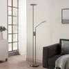 Lindby LED-Stehlampe Jonne, rund, Lesearm, dimmbar, 180 cm Produktbild-Vorschau 2