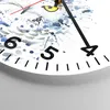 Wanduhr - Rund - Glasuhr - Mode Design Eule Aquarell - Produktbild-Vorschau 5