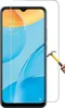 A screen protector is shown being applied to a smartphone. Produktbild-Vorschau