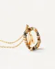 PDPAOLA Halskette LETTERS 18K gold plated silver gold Produktbild-Vorschau 7