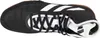 A top-down view of a black Adidas wrestling shoe with white stripes. Produktbild-Vorschau