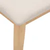 vidaXL Banc 90 cm en bois massif d'hévéa Voir les images du produit 6