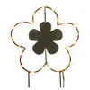 Gartenstecker mit LED "Blume" H30cm Eisen batteriebetrieben Produktbild-Vorschau 5