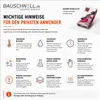 BAUMIT Nivelliermasse Nivello 50 25kg Ausgleich bis 50mm Anteprima dell’immagine prodotto 2