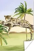 MuchoWow® Poster Panther - Safari - Aquarell 120x180 cm - Produktbild-Vorschau 1