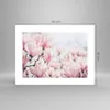 Poster - Poster ohne Rahmen - Magnolie Blumen Rosa - 40x30 Produktbild-Vorschau 4