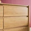 Comò decorazione legno 6 cassetti, Marrone naturale Anteprima dell’immagine prodotto 4