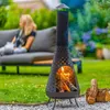 RedFire Gartenkamin Napa Schwarz Produktbild-Vorschau 6
