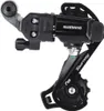 A black bicycle rear derailleur is shown against a white background. Produktbild-Vorschau