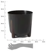 HowHomely Pot de fleurs 32cm de hauteur - Pot de fleurs Voir les images du produit 3