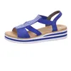 Rieker Keilsandaletten Damen 31373432383433 Blau 38 EU Produktbild-Vorschau 20