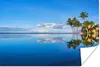 MuchoWow® Poster Am Wailea Beach in Hawaii spiegeln sich Produktbild-Vorschau 1
