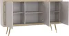 Kommode TORI TR-01 mit 3 Türen Sideboard 150 cm Produktbild-Vorschau 2