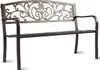 COSTWAY Banc de jardin Banc de jardin en fer, cadre en Voir les images du produit 1