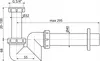 Alcadrain Siphon für  Waschbecken und Bidets DN40 Produktbild-Vorschau 2