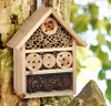 Insektenhotel mit 3 Stockwerken - Tannenholz, Bambus - 25 x Produktbild-Vorschau 3