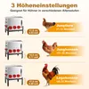Distributeur de nourriture pour poulets Peviasot, capacité Voir les images du produit 4