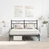 vidaXL Noční stolky 2 ks. Bílé 38x35x56 cm výrobek ze dřeva Náhled obrázku produktu 7