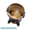 The inside of a vacuum cleaner with a paper bag. Produktbild-Vorschau