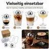 2er Set Espresso Kühlkugeln aus Edelstahl, Kaffee Cooling Produktbild-Vorschau 4