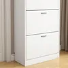 A white cabinet with two drawers, shown from the side. Náhľad obrázku produktu