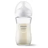 A clear studio shot of a baby bottle filled with liquid, against a white background. Produktbild-Vorschau