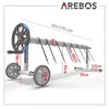 AREBOS mobiles Aufrollsystem für Solar- und Poolplanen, Produktbild-Vorschau 9