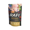 Mokré krmivo pre psov RAFI s prepelicou, vrecúška 24 x 500 Náhľad obrázku produktu 2
