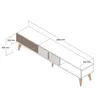 Skye Decor, Milan - Walnut, Travertine, TV-Schränke, Produktbild-Vorschau 5