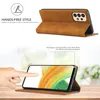 Galaxy A23 Hülle, Standfunktion Kartenfach Wallet Leder Produktbild-Vorschau 3