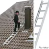 MUNK Günzburger Dachleiter Aluminium Alu natur 15 Stufen Anteprima dell’immagine prodotto 1