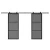 inova Doppelflügelige Loft-Glasschiebetür 1800 x 2150 mm, 3 Produktbild-Vorschau 5