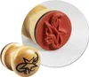 com-four® 12-teiliges Stempel-Set, Holz-Stempel in Produktbild-Vorschau 2