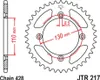 Jt Hinteres Ritzel 249 49 Für Honda Cr80 '86-02', Cr85 Produktbild-Vorschau 1