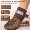 Anti-Slip Hundesocken 4 Stück, Ultra-Dicker Grip Für Produktbild-Vorschau 4