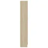 vidaXL Bücherschrank Sonoma-Eiche 82,5x30,5x185,5 cm Produktbild-Vorschau 8
