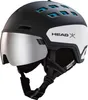 Head Radar Visor Helm Schwarz M-L / Silver-Red/CAT2 Schwarz Produktbild-Vorschau 1
