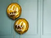 Folienballon mit Schrift 40th Birthday 45cm gold Produktbild-Vorschau 3
