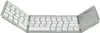 MediaRange Tastatur Wireless 63 Ta. faltbar Toch. DE silber Produktbild-Vorschau 4