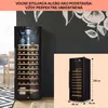 Klarstein vinotéka, slim, 1 zóna, sklenené dvere, UV Náhľad obrázku produktu 6